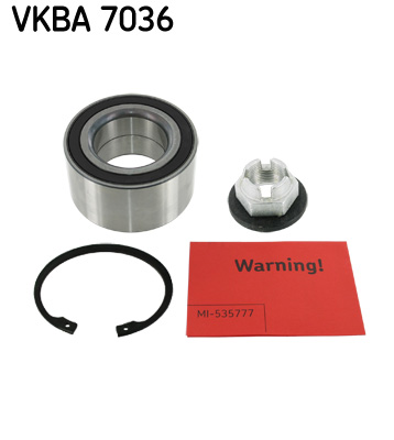 rato guolio komplektas - VKBA 7036 SKF